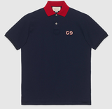 Áo Polo Gucci with GG Embroidered Logo (Check Code)