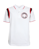 Áo Polo Burberry Applique Embroidery (Check Code) Trắng
