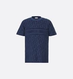 Áo thun Dior Oblique Cotton Terry Jacquard
