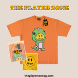 Áo Thun Drew House Dinosaur Orange Best Quality