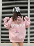 Áo Hoodie Essentials 3M Phản Quang Pink