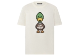 Áo thun Louis Vuitton LV x Nigo Intarsia Jacquard Duck Short-Sleeved Creneck
