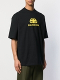 Áo Thun Balenciaga BB Yellow Logo PREMIUM QUALITY