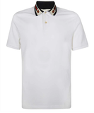 Áo Polo Gucci With Feline Head (Check Code) - Trắng