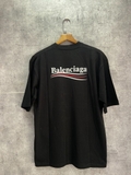 Áo Thun Balenciaga Wave In Black Political Campaign BEST QUALITY