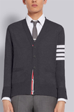 Áo Khoác Cardigan Thom Browne [Merino Wool] màu Dark Grey