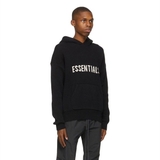 Áo Khoác Hoodie Essentials Knitwear Black