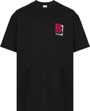 Áo Thun Burberry Black And Red B Logo (Check Code)