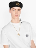 Áo thun Dior and Shawn Bee Embroidered