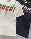 Áo Thun Gucci Blade (Check Code) màu Cream 565806 XJAZY