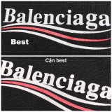 Áo Thun Balenciaga Wave In Black Political Campaign BEST QUALITY