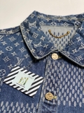 Áo Khoác Louis Vuitton LV Nigo Denim Jacket Best Quality