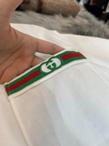 Áo Polo Gucci Cotton With Web And Interlocking G