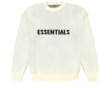 Áo Sweater Essentials Knitwear Cream