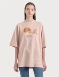 Áo Thun Palm Angels Kill The Bear Pink Tee