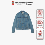 Áo Khoác Gucci Lasered Double G Denim Jacket