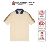 Áo Polo Gucci Interlocking màu Kem(Check Code)