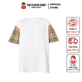 Áo Thun Burberry Vintage Check [2021] Serra Best Quality White Check Code 8042716