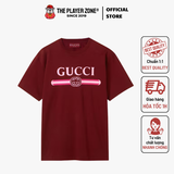 Áo thun Gucci Cotton Jersey Rosso Ancora red