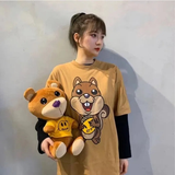 Áo thun Drew House Sherman Brown Tee