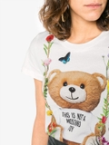Áo Thun Moschino Floral Teddy