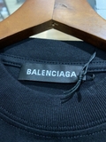 Áo Thun Balenciaga Wave In Black Political Campaign BEST QUALITY