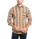 Áo Sơ Mi Burberry Classic Fit Patchwork ss19