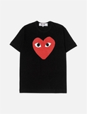 Áo Thun CDG Big Heart Logo