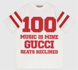 Áo Thun Gucci 100 Music is Mine màu off-white (Cream)