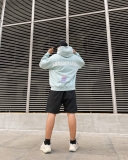 Áo Hoodie Essentials 3M Phản Quang Baby Blue