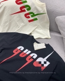 Áo Thun Gucci Blade (Check Code) màu Cream 565806 XJAZY