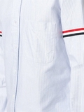 Áo sơ mi Thom Browne Full Sọc University Stripe Grosgrain Armband Oxford