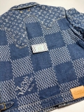 Áo Khoác Louis Vuitton LV Nigo Denim Jacket Best Quality