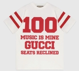 Áo Thun Gucci 100 Music is Mine màu off-white (Cream)
