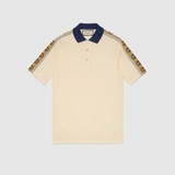 Áo Polo Gucci Interlocking màu Kem(Check Code)