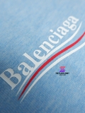 Áo Thun Balenciaga Baby Blue Political BEST QUALITY