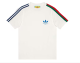 Áo Thun Gucci x Adidas Trefoil Print