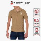 Áo Polo Polo Ralph Lauren Mens Big Pony Custom Slim Fit - Beige