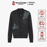 Áo Khoác Cardigan Louis Vuitton LV Frequency Best Quality (Gray)
