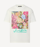 Áo Thun Louis Vuitton LV Flower Tapestry Printed Check Code