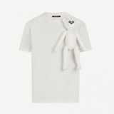 Áo Thun Louis Vuitton LV 3D Monkey White