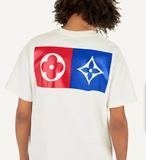 Áo Thun Louis Vuitton LV Multi-Logo Monogram (White)