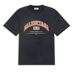 Áo Thun Balenciaga Maison Medium Fit Black