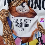 Áo Thun Moschino Bear Frame Photo