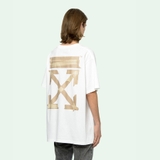 Áo Thun Off-White Tape Arrows Check Code Best Quality (White)