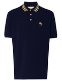 Áo Polo Gucci Cat Embroidery (Navy)