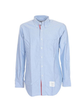 Áo sơ mi Thom Browne Grosgrain Placket Oxford (Sọc Cổ) Màu Xanh