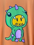 Áo Thun Drew House Dinosaur Orange Best Quality