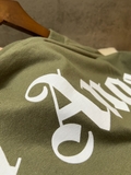 Áo Thun Palm Angel Back Logo Military