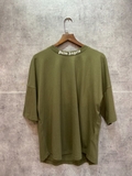 Áo Thun Palm Angel Back Logo Military